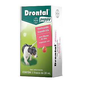 Vermífugo Drontal Puppy Suspensão 20 ml