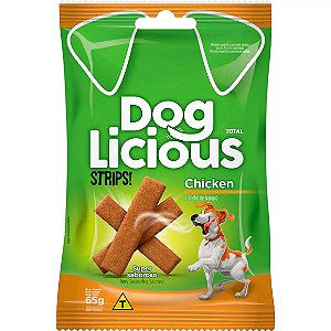 Petisco DogLicious Strips Chicken 65 g