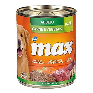 Max Caes Wet Adulto Carne/vegetais 280g *