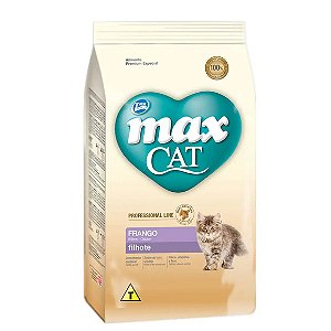 Max Cat P. Line Filhote Frango 1kg *