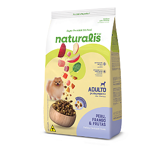 Naturalis Sp Frango Peru E Frutas Adulto Rp 1kg