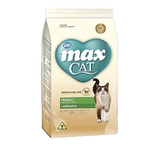 Ração Max para Gatos Castrados Frango 10,1 kg