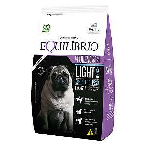 Equilibrio Caes Porte Peq Ad Light Frango 1kg