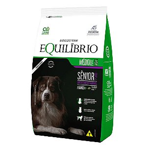 Equilibrio Caes Porte Med Ad Senior Frango 12kg