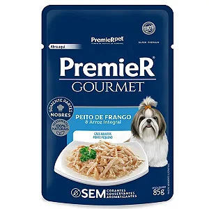 Premier Gourmet Caes Ad Peq Porte Frango 85g *