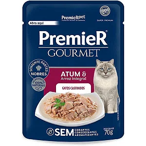 Premier Gourmet Gatos Ad Cast Atum 70g *