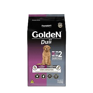 Ração Golden Duii Cães Adultos Salmão e Cordeiro 10,1 kg