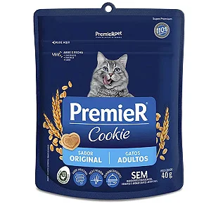 Cookie Premier Gatos Adultos Original 40 g