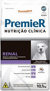 Premier Nutr Clin Caes Renal Med/gde Porte 10,1kg