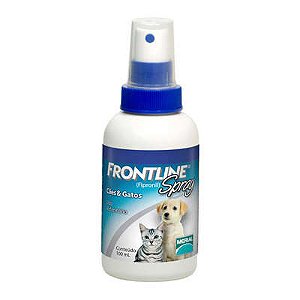 Antipulgas e Carrapatos Frontline Spray Cães e Gatos 100 ml