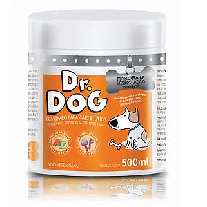 Máscara de hidratação Cachorro Gatos Dr. Dog desmaio de fios hipoalergênico 500 ml