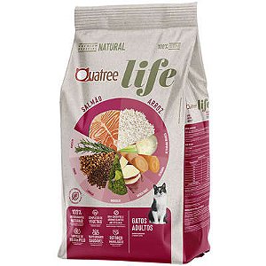 Quatree Life Gatos Adulto Salm/arroz 3kg