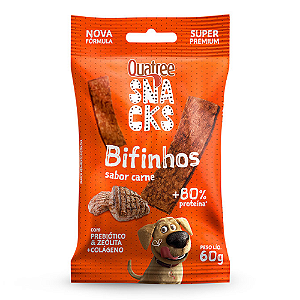 Quatree Snacks Bifinho Carne 60g