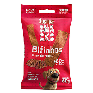 Quatree Snacks Bifinho Churrasco 60g