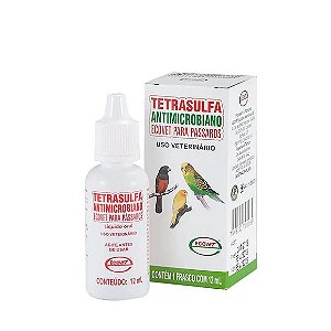 Tetrasulfa Antimicrobiano Aves Ecovet 12 ml