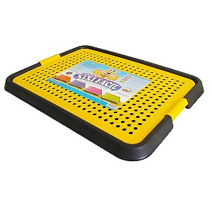 Banheiro Super Xixi Fácil Amarelo Furacão Pet Único