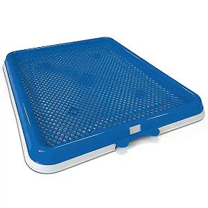 Tapete Higiênico Lavável Canino Xixi Premium Pet Injet Azul Único