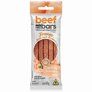 Petisco para Cães Frango Beef Bars 60g