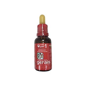 Floral N1 Vermelho 30 ml (Ansiedade E Agresividade)
