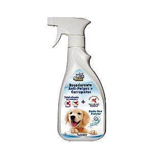 Desodorante Antipulgas e Carrapatos Cães Mon Ami 500 ml