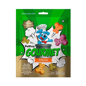 Biscoito para Cães Sabores Pet Dog 180 g