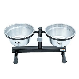Comedouro Premium NF Pet Alumínio 1,2 L