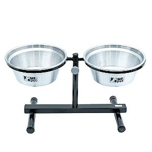 Comedouro Premium NF Pet Alumínio 3 L