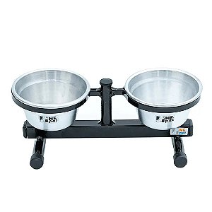 Comedouro Premium NF Pet Alumínio 500 ml