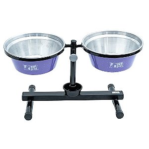 Comedouro Antiformiga NF Pet Lilás 3 L