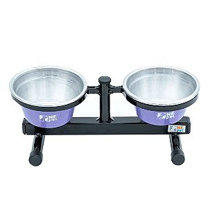 Comedouro Premium NF Pet Lilás 500 ml