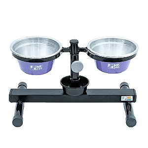 Comedouro Antiformiga NF Pet Lilás 500 ml