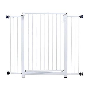 Portão Clássico Maxi Plus Grade Porta NF Pet Branco 1M Único