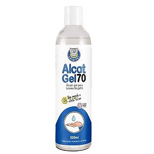 Alcat Gel 70 Álcool Gel Para Tutores De Gatos Único