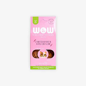 Petisco Natural Wow Pet Food Frango e Alecrim Para Gatos 50 g