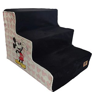 Escada para Cães e Gatos Mickey Fábrica Pet Único
