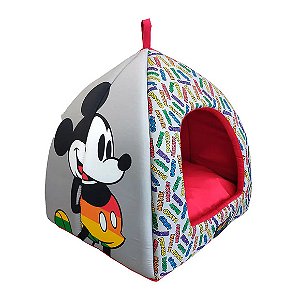 Cabana Rainbow Disney Fábrica Pet Vermelha Único