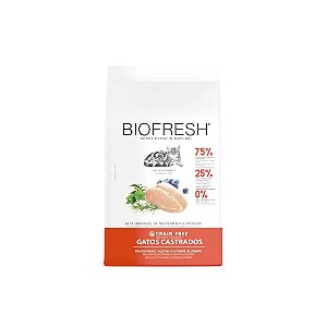 Ração Biofresh Gatos Castrados Frango 1,5 kg