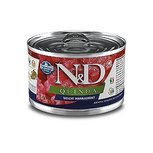 Ração Úmida N&D Quinoa Cães Weight Management 140 g