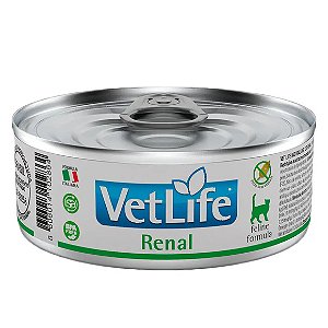 Ração Úmida Para Gato Renal Vet Life 85 g