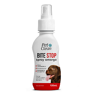 Spray Bite Stop Pet Clean Amargante 120ml