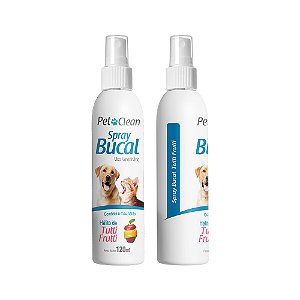 Spray Bucal Tutti Frutti 120 Ml - Pet Clean