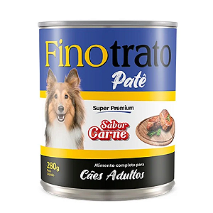 Finotrato Pate Cães Ad Carne 280g