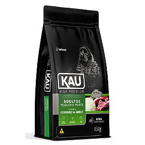 Ração High Premium para Cães Adultos Peq. e Mini sabor Cordeiro 15kg - KAU