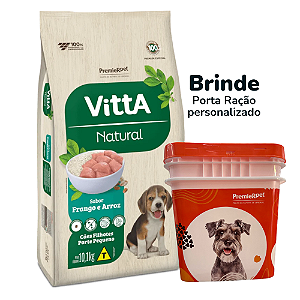 Vitta Natural Caes Fil Racas Peq Fran/cer 10,1 Kg