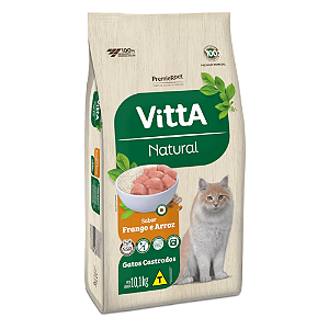 Vitta Natural Gatos Ad Cast Frango 10,1 Kg