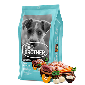 Cao Brother Filhote Todas As Racas 1 Kg + Brinde