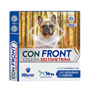Coleira Confront Deltametrina 19g 48cm