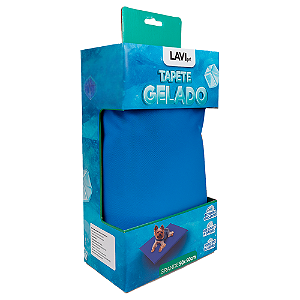Tapete Gelado Azul Para Pets Lavipet 50x65