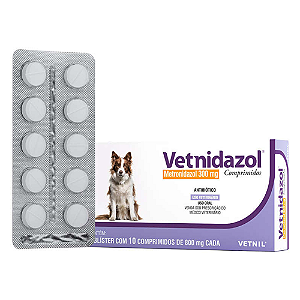 Vetnidazol 300 Mg C/ 10 Comp.