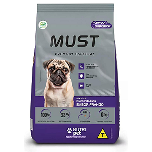 Ração Must Premium Raças Pequenas Adulto Frango 15 Kg